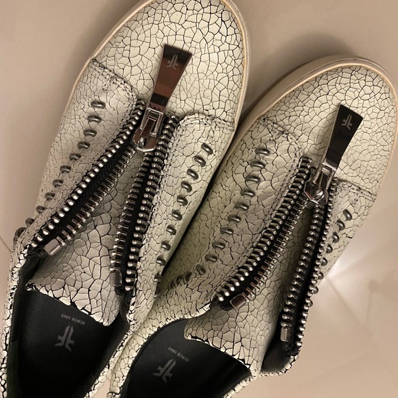 FRYE - Lena Rebel Zip Sneakers US 6.5 - Picture 2 of 7